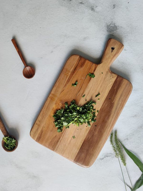 Medium Teak Wood Platter